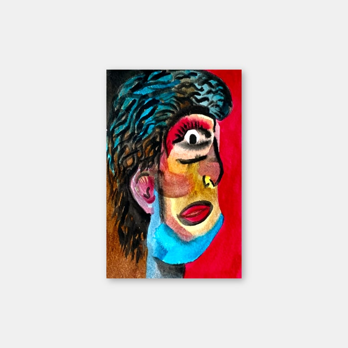 watercolor painting by artist Mark McKinney