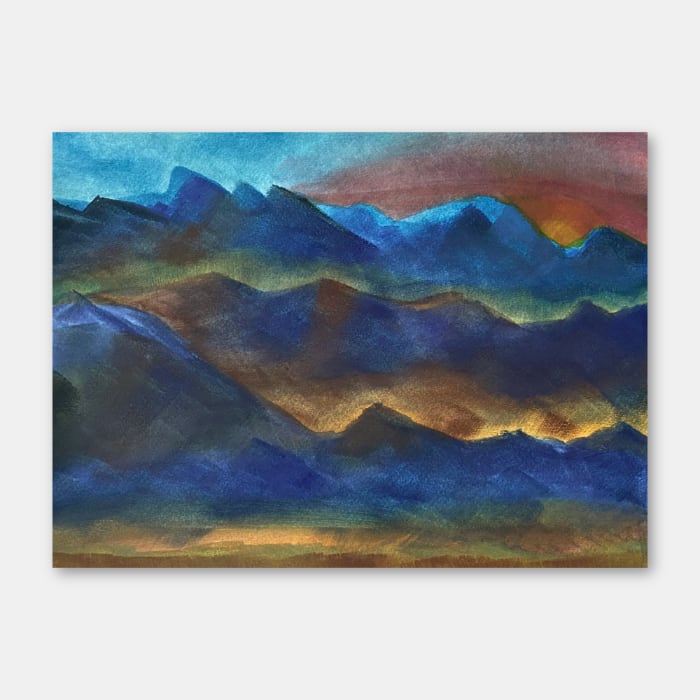 watercolor painting by artist Mark McKinney