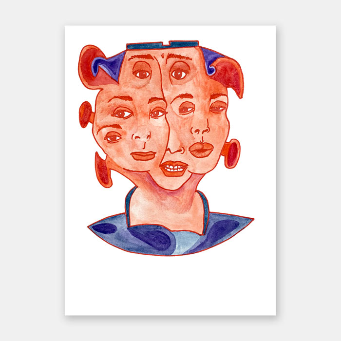 watercolor painting by artist Mark McKinney