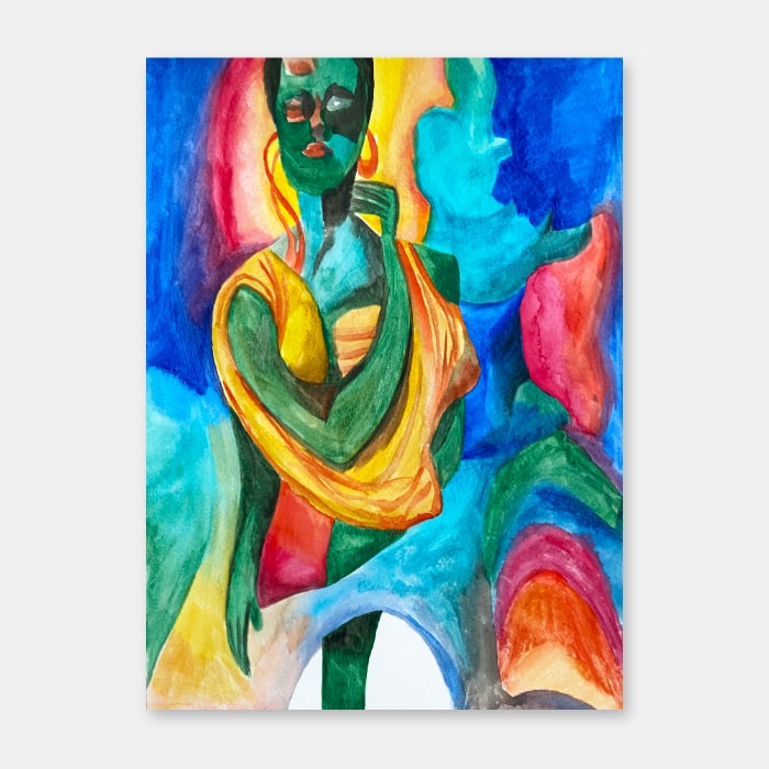 watercolor painting by artist Mark McKinney