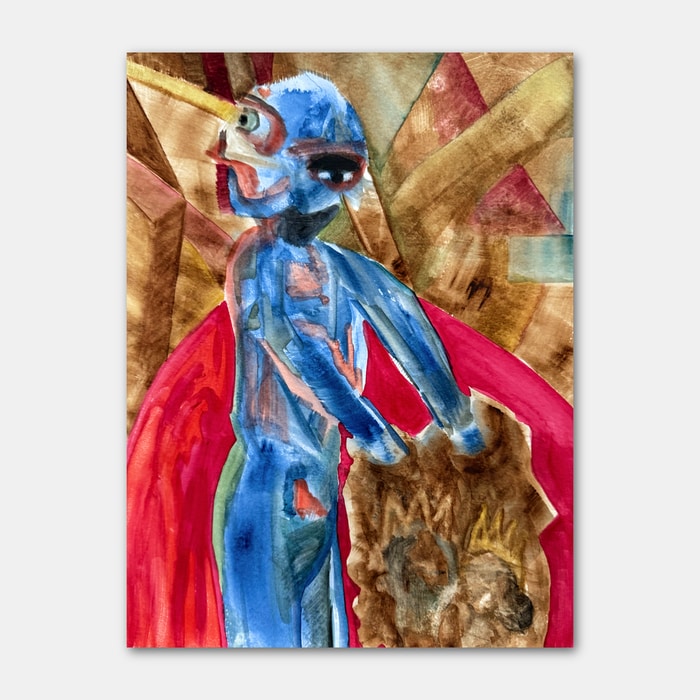 original watercolor painting by artist Mark McKinney