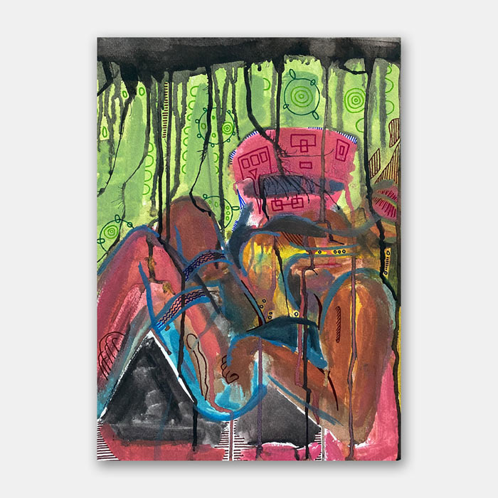 watercolor painting by artist Mark McKinney