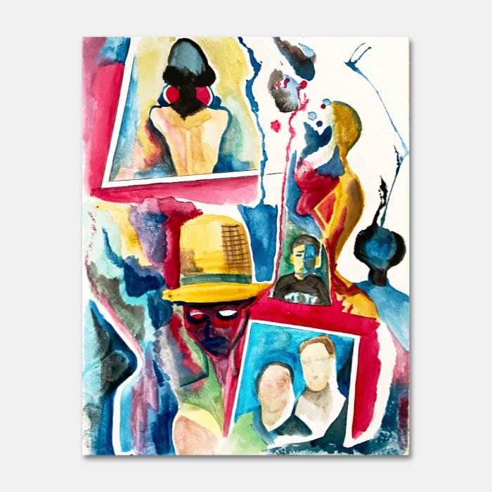 watercolor painting by artist Mark McKinney