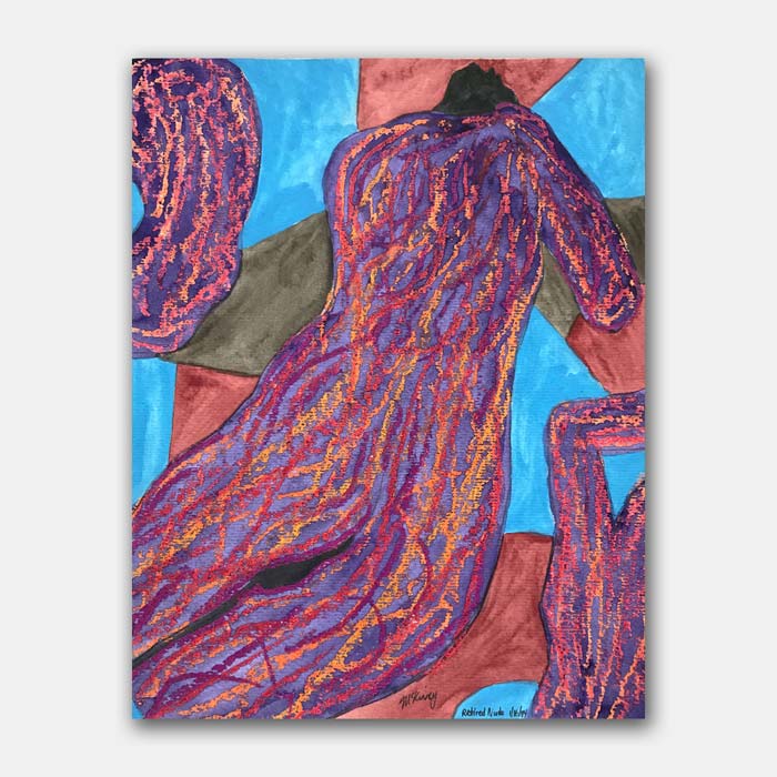 watercolor painting by artist Mark McKinney