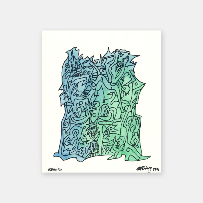 watercolor painting by Mark McKinney