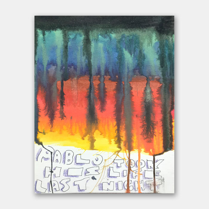 watercolor painting by artist Mark McKinney