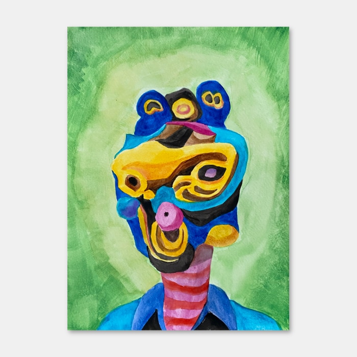 watercolor painting by artist Mark McKinney