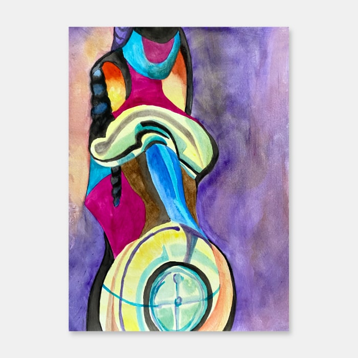 watercolor painting by artist Mark McKinney