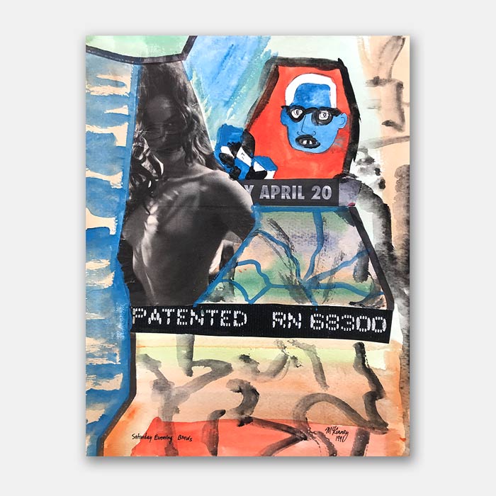 watercolor painting by artist Mark McKinney