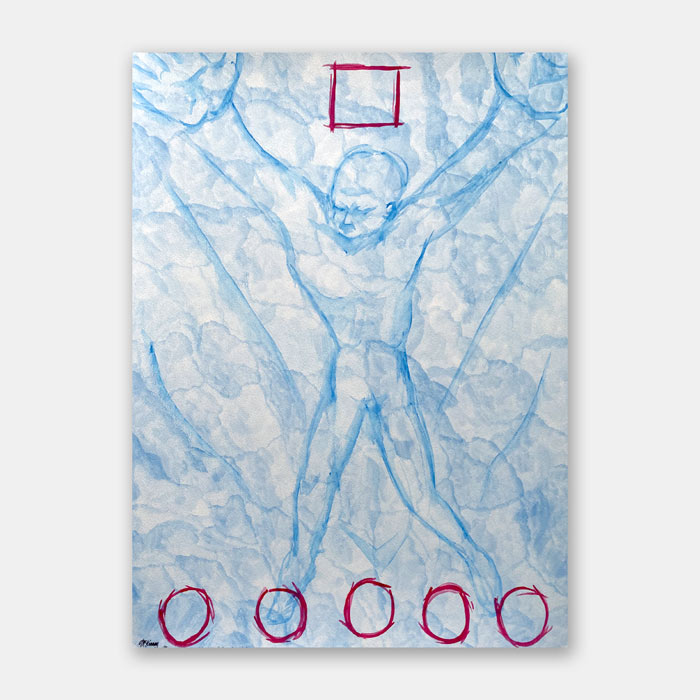 watercolor painting by Mark McKinney