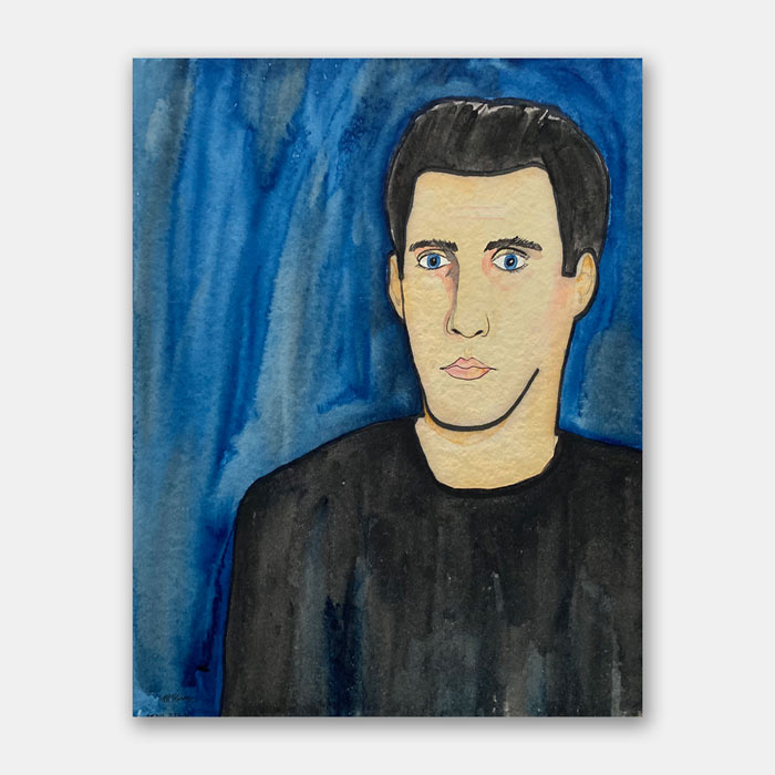 watercolor painting by Mark McKinney