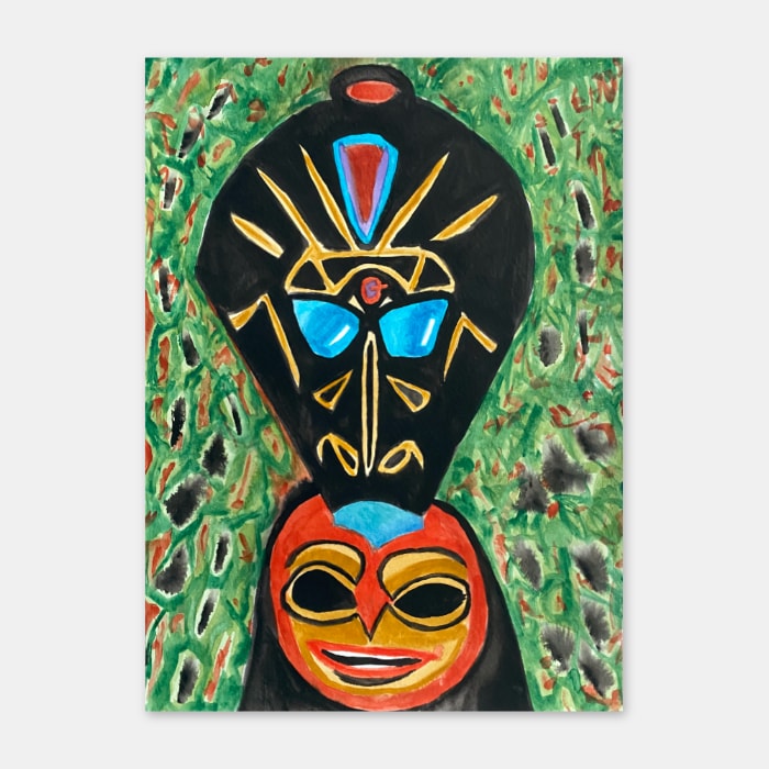 watercolor painting by artist Mark McKinney