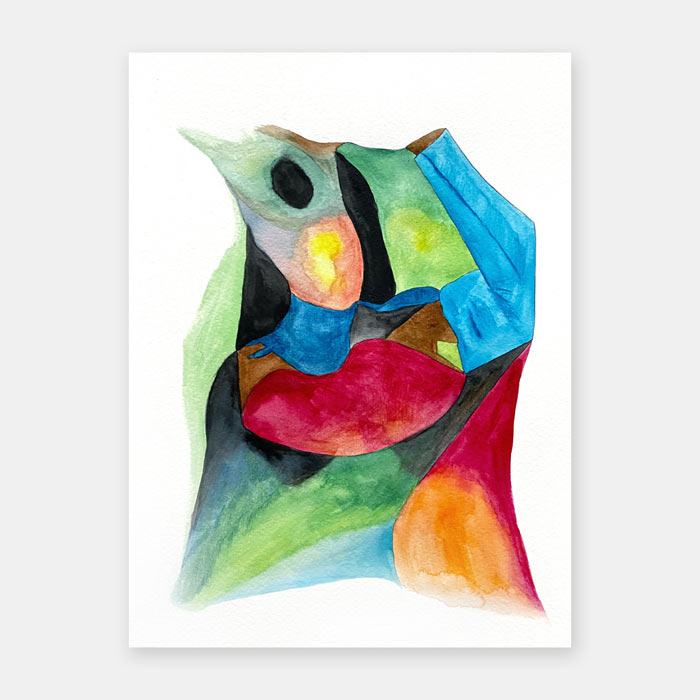 watercolor painting by artist Mark McKinney