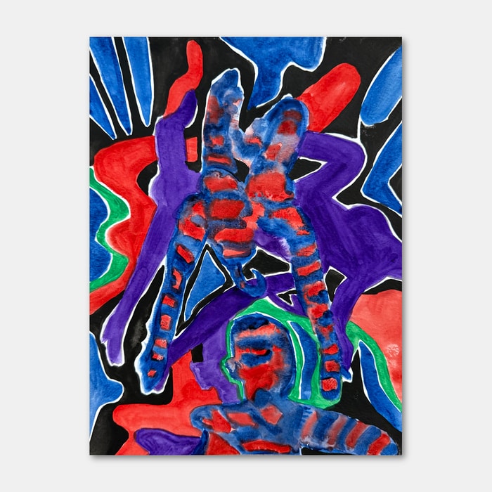 original watercolor painting by artist Mark McKinney