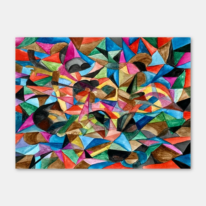 watercolor painting by artist Mark McKinney