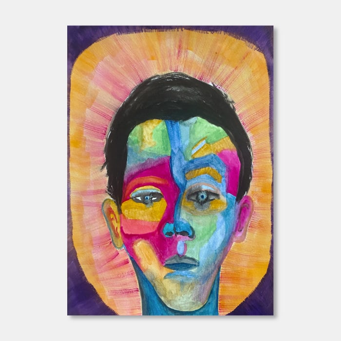 watercolor painting by artist Mark McKinney