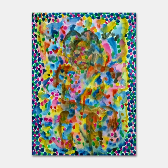 original watercolor painting by artist Mark McKinney