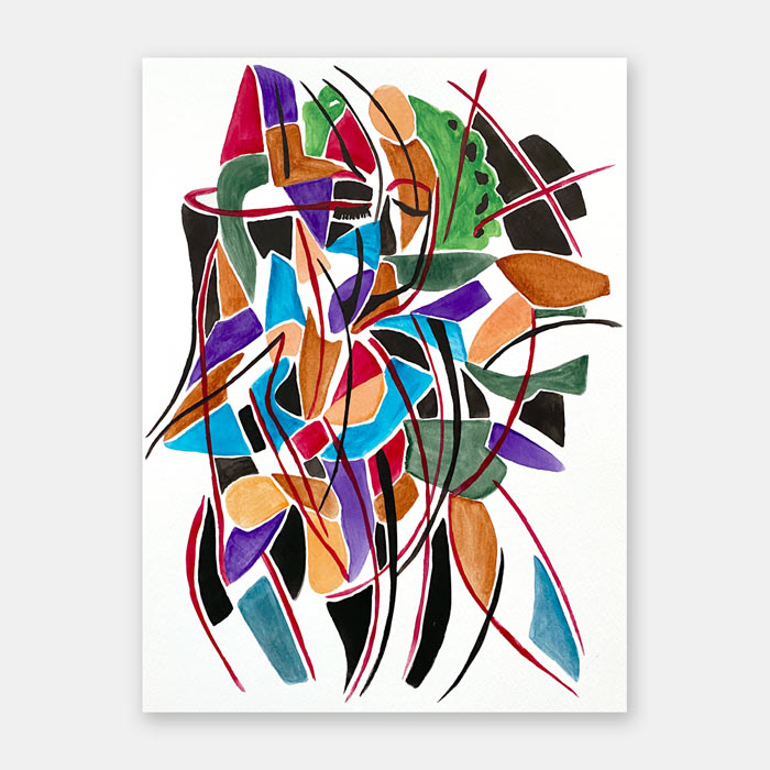 watercolor painting by artist Mark McKinney