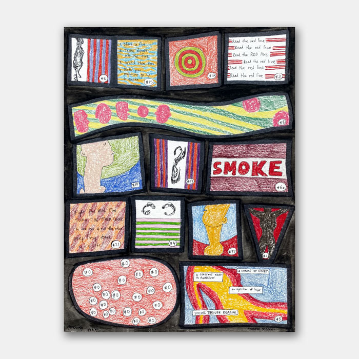 watercolor painting by Mark McKinney