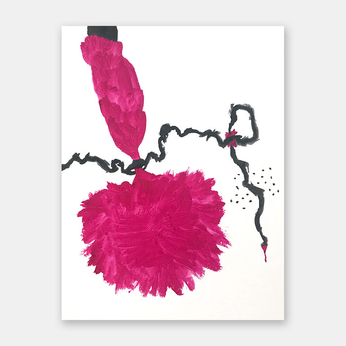 original watercolor painting by artist Mark McKinney