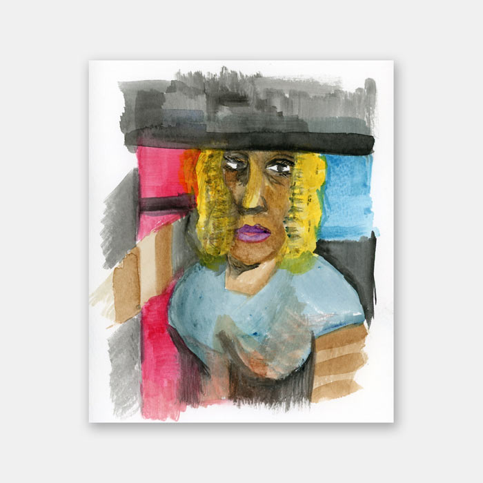 watercolor painting by Mark McKinney