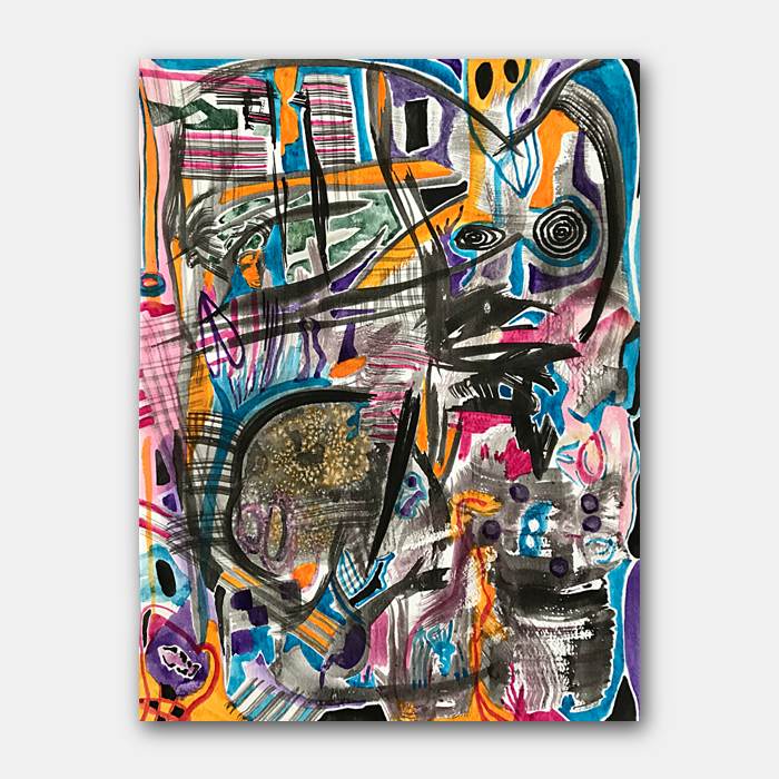 original watercolor painting by artist Mark McKinney