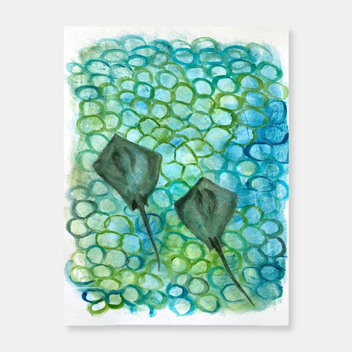 original watercolor painting by artist Mark McKinney