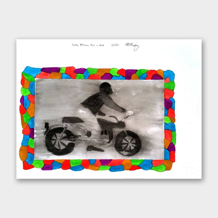 original watercolor painting by artist Mark McKinney