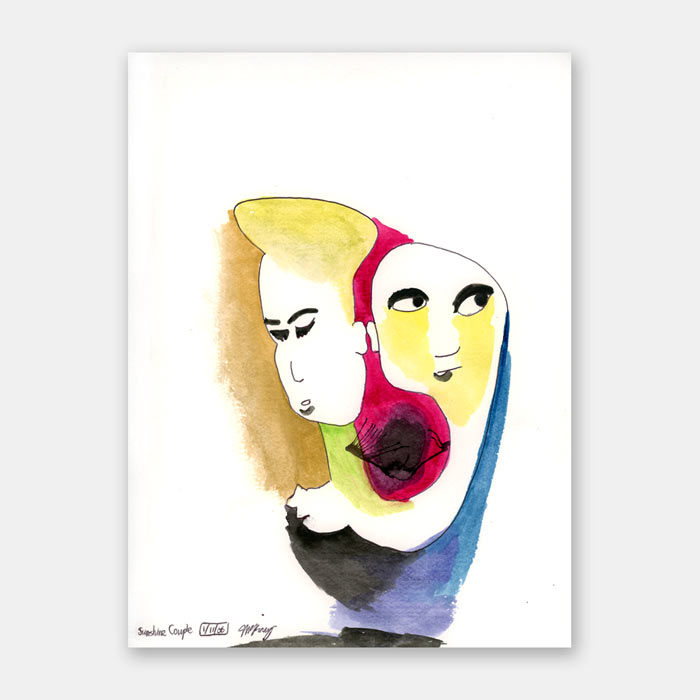 watercolor painting by artist Mark McKinney