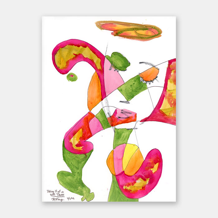 original watercolor painting by artist Mark McKinney