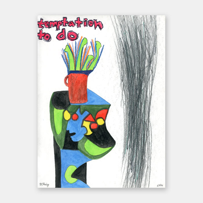 original watercolor painting by artist Mark McKinney