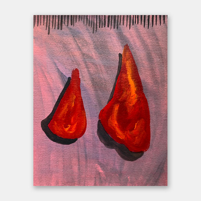 watercolor painting by Mark McKinney