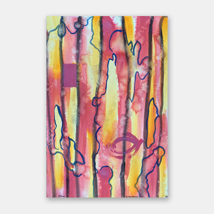 watercolor painting by Mark McKinney