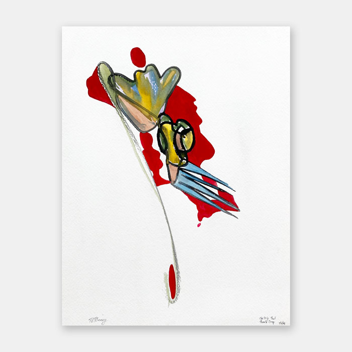 watercolor painting by artist Mark McKinney