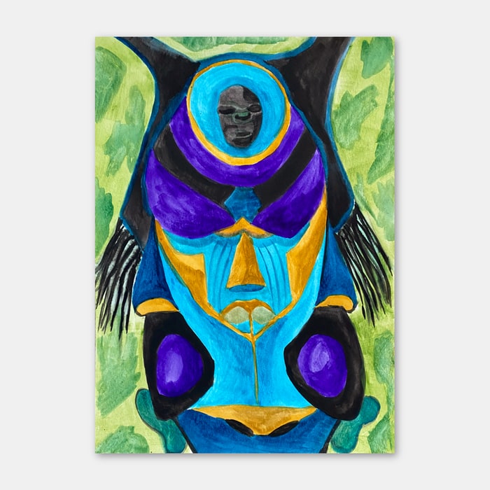 watercolor painting by artist Mark McKinney