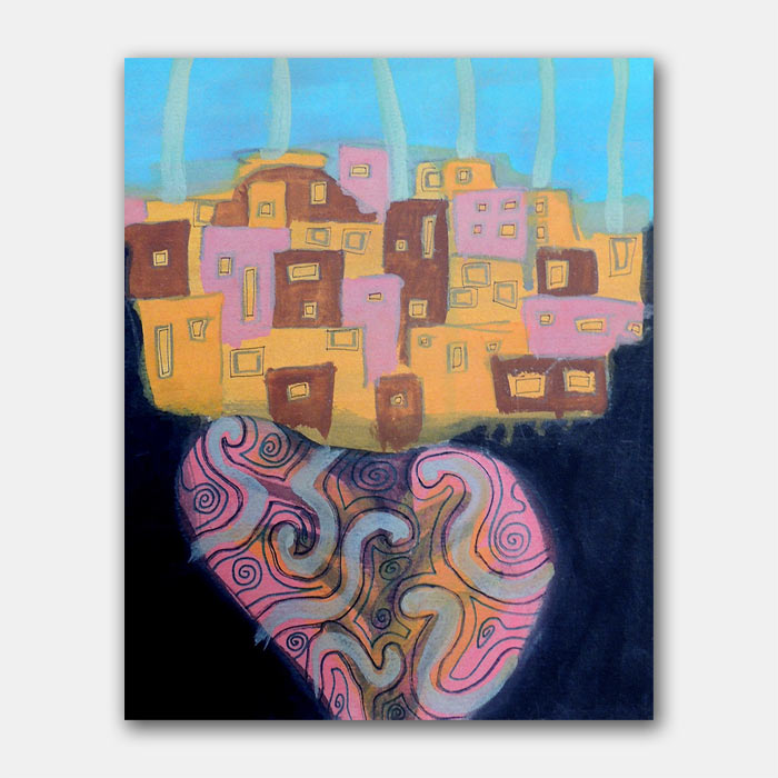 original watercolor painting by artist Mark McKinney