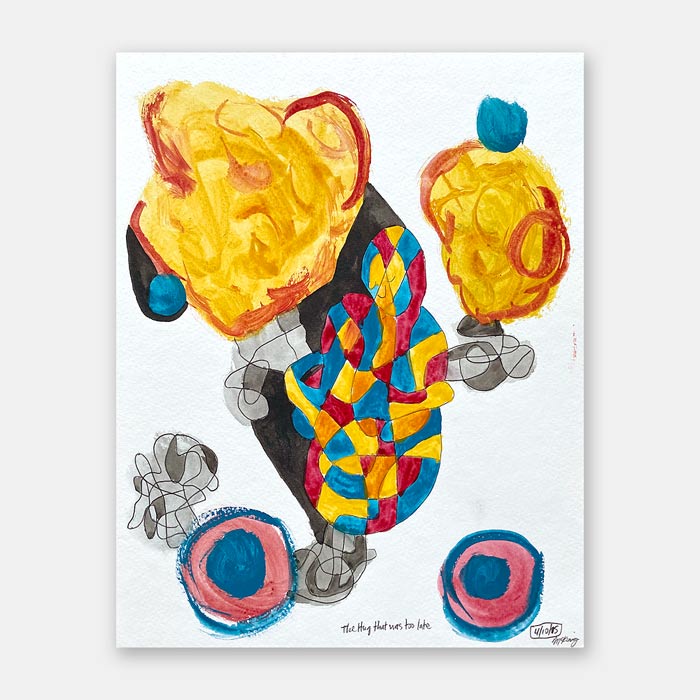 watercolor painting by artist Mark McKinney