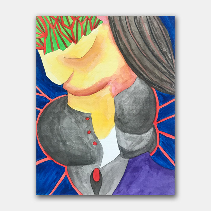 watercolor painting by artist Mark McKinney