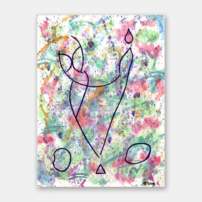 watercolor painting by Mark McKinney