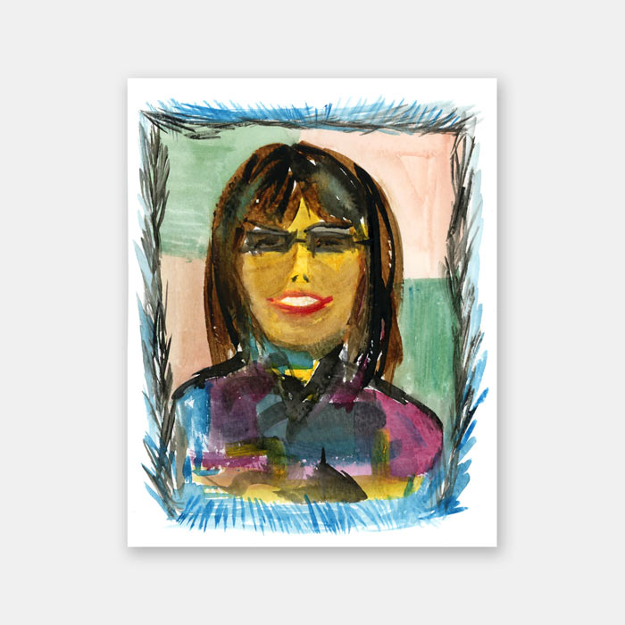 watercolor painting by Mark McKinney