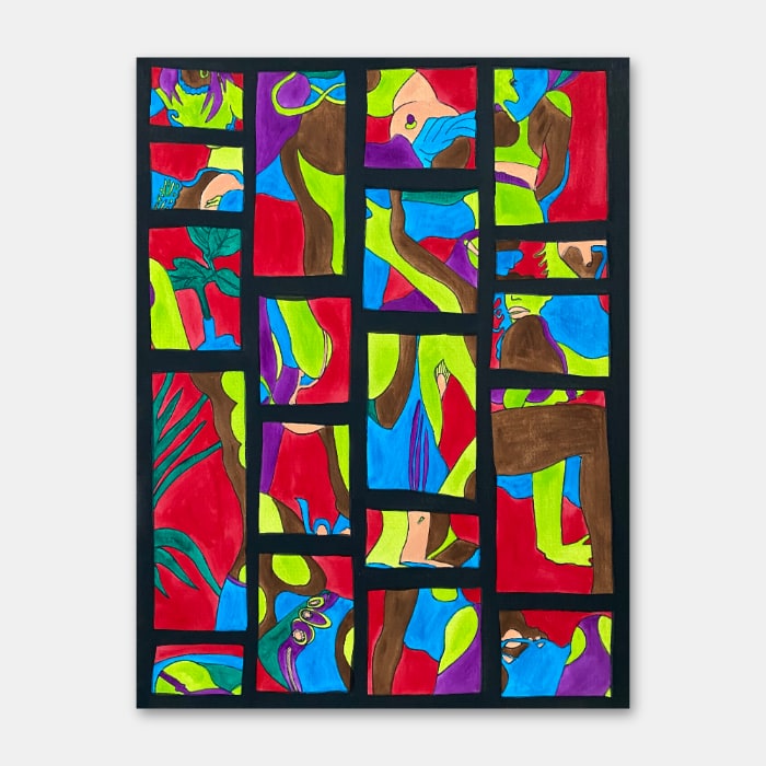 original watercolor painting by artist Mark McKinney