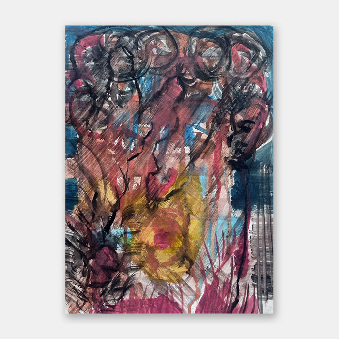 watercolor painting by Mark McKinney