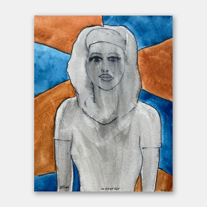 watercolor painting by Mark McKinney