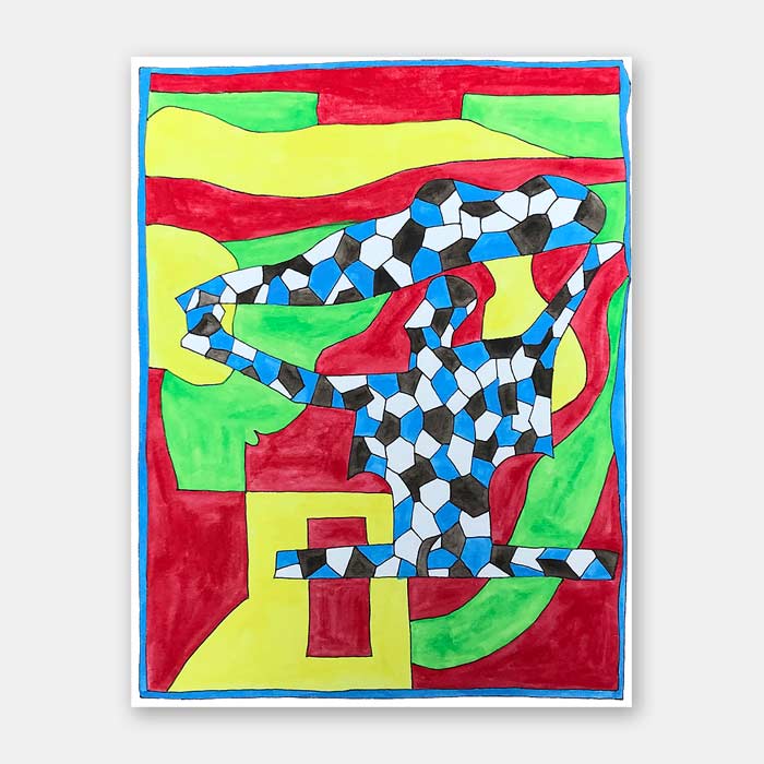 watercolor painting by artist Mark McKinney