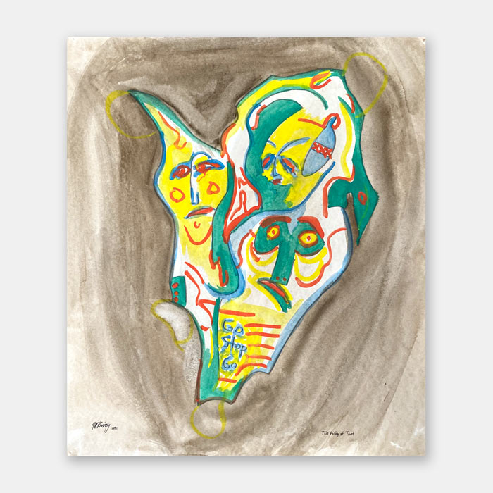 watercolor painting by Mark McKinney