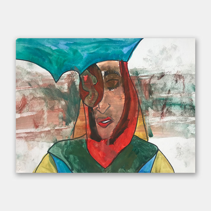 watercolor painting by artist Mark McKinney