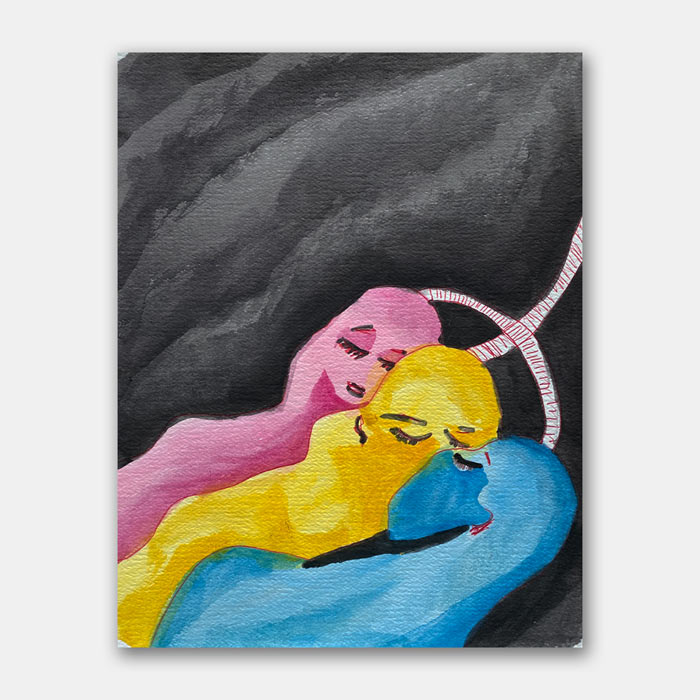 watercolor painting by Mark McKinney