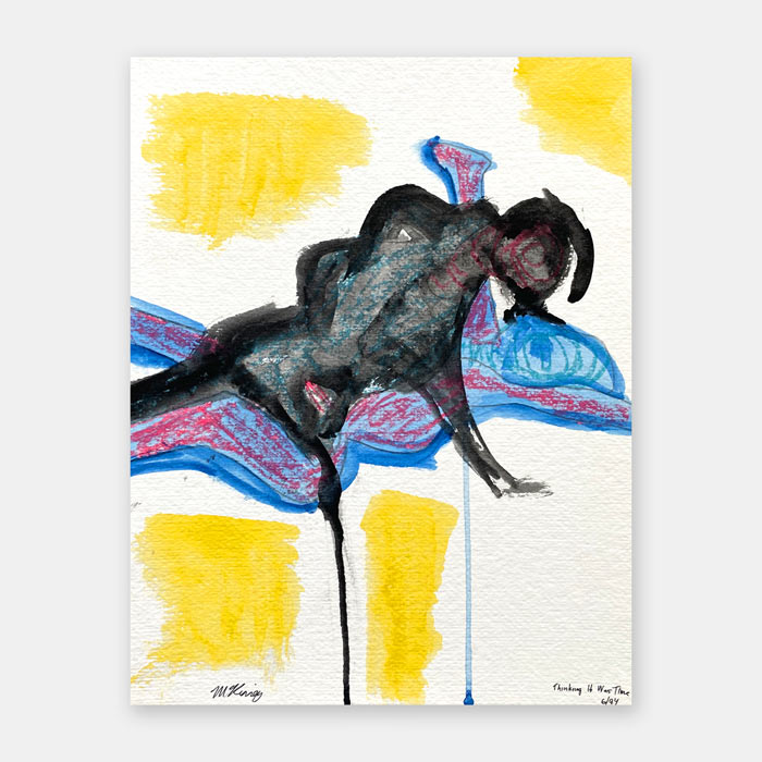 watercolor painting by Mark McKinney