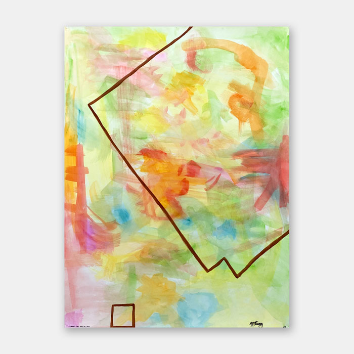 original watercolor painting by artist Mark McKinney