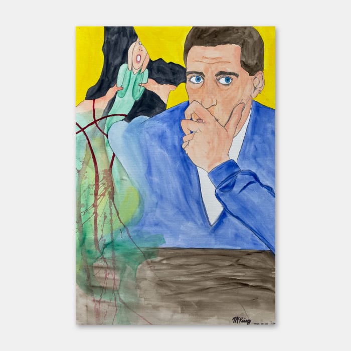 watercolor painting by artist Mark McKinney